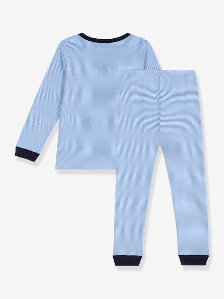 Ensemble de pyjama rayé Petit Bateau bleu - vertbaudet enfant 