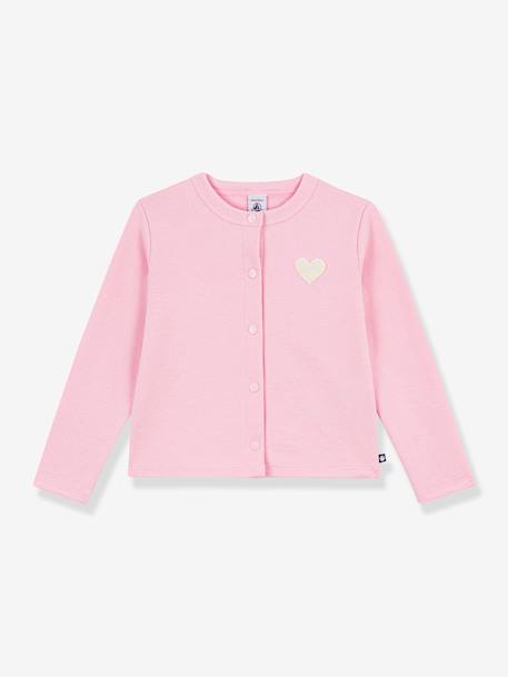 Fille-Cardigan enfant coton uni Petit Bateau