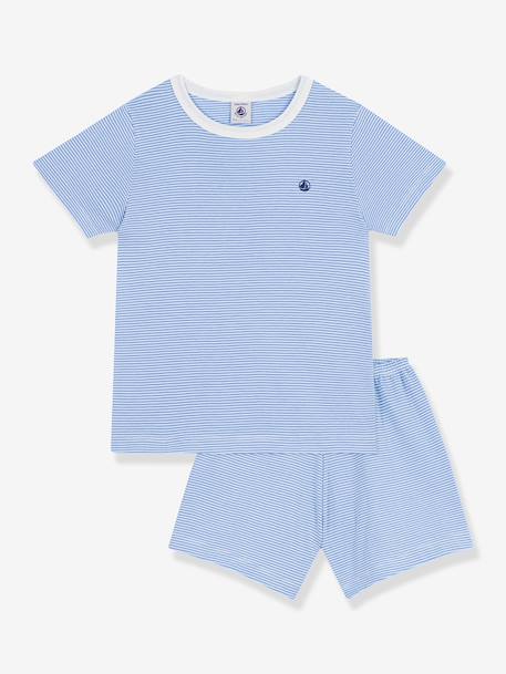 Garçon-Pyjama court enfant coton rayé Petit Bateau