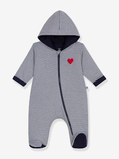 Bébé-Salopette, combinaison-Combinaison bébé à capuche Peti Bateau