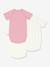 Lot de 3 bodies croisés bébé blanc - vertbaudet enfant 