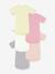 Lot de 5 bodies manches courtes bébé blanc - vertbaudet enfant 