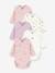 Set van 5 gekruiste body's baby PETIT BATEAU wit - vertbaudet enfant 