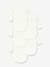 Lot de 5 bodies croisés Petit Bateau blanc - vertbaudet enfant 