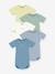 Lot 5 bodies coton Petit Bateau blanc - vertbaudet enfant 