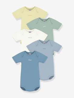 -Set van 5 body's katoen PETIT BATEAU