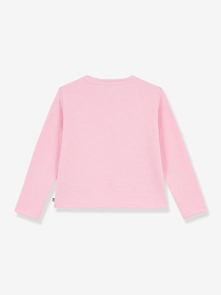 Cardigan enfant coton uni Petit Bateau rose - vertbaudet enfant 