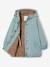 Parka longue fille capuche vert de gris - vertbaudet enfant 