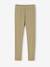 Set van 2 Basics meisjesleggings donkergrijs+kaki+rozenhout+saliegroen - vertbaudet enfant 