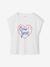 Lot de 3 tee-shirts fille fantaisie manches courtes bleu pâle+rose poudré - vertbaudet enfant 