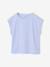 Lot de 3 tee-shirts fille fantaisie manches courtes bleu pâle+rose poudré - vertbaudet enfant 