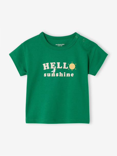 T-shirt bébé garçon vert - vertbaudet enfant 