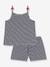 Ensemble pyjama bretelles Petit Bateau marine - vertbaudet enfant 