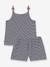 Ensemble pyjama bretelles Petit Bateau marine - vertbaudet enfant 