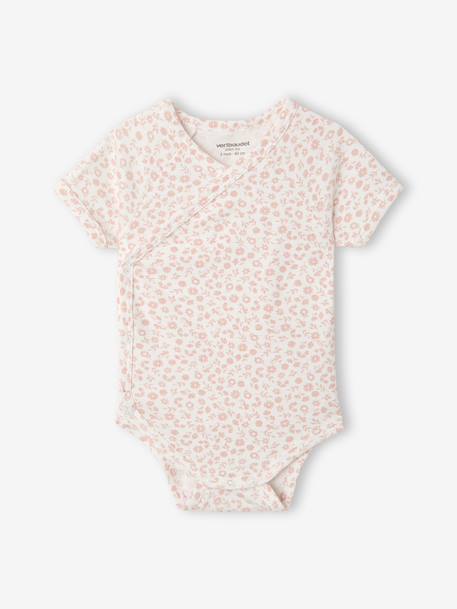Lot 3 bodies bébé fille MC rose - vertbaudet enfant 