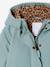 Parka longue fille capuche vert de gris - vertbaudet enfant 