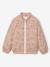 3-in-1 parka voor meisjes, parka en windjack met bloemenprint kaki - vertbaudet enfant 