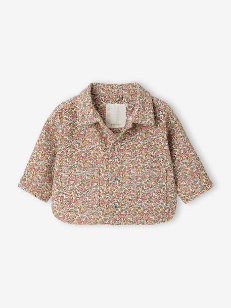 Bébé-Veste bébé fille pressionnée coton
