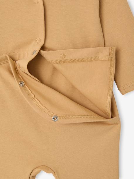 Pyjama dors-bien garçon coton biologique beige - vertbaudet enfant 
