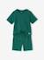 Set pyjama short uni chambrayblauw - vertbaudet enfant 