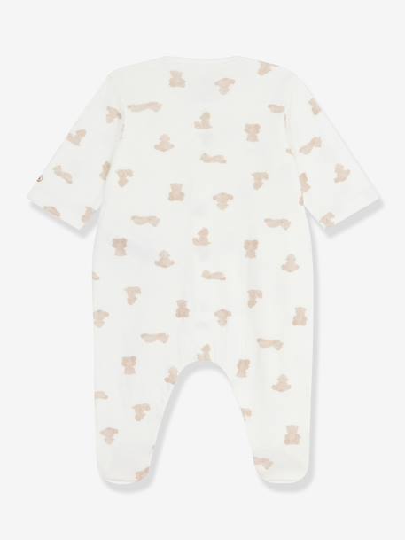 Pyjama bébé imprimé Petit Bateau blanc - vertbaudet enfant 