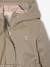 Parka fille 3 en 1 parka et coupe-vent imprimé fleurs kaki - vertbaudet enfant 