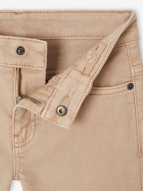 Bermuda garçon 5 poches argile+bleu grisé+terracotta+vert émeraude - vertbaudet enfant 