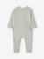 Lot 2 pyjama bébé ouverture dos vert sauge - vertbaudet enfant 