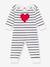 Pyjama cœur Petit Bateau écru - vertbaudet enfant 