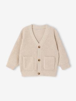 -Gilet bébé garçon col V essentiel