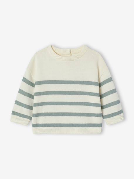 Bébé-Pull bébé rayé en tricot