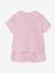 Pyjama 2-delige meisjes biologisch katoen roze (poederkleur) - vertbaudet enfant 
