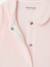 Lot de 2 pyjamas bébé mixtes en velours ouverture naissance beige+rose - vertbaudet enfant 