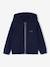 Sweat zippe fille à capuche marine+vieux rose - vertbaudet enfant 