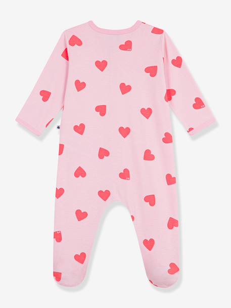 Pyjama bébé imprimé cœurs rose - vertbaudet enfant 