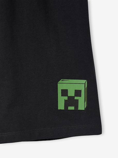 Minecraft pyjama babyset voor jongens antraciet - vertbaudet enfant 