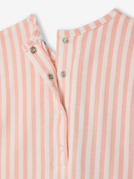 Lot 2 bodies combinaison Stitch pêche - vertbaudet enfant 