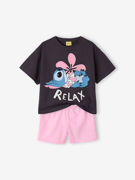Pyjashort Lilo et Stitch anthracite - vertbaudet enfant 