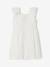 Robe patineuse volantée blanc - vertbaudet enfant 