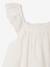 Robe évasée coton broderie blanc - vertbaudet enfant 