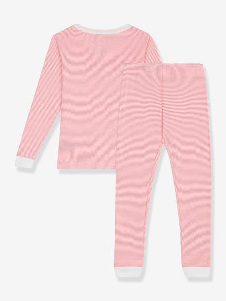 Pyjama enfant coton Petit Bateau rose - vertbaudet enfant 