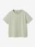 Set van 3 effen t-shirts voor meisjes écru+lichtroze - vertbaudet enfant 