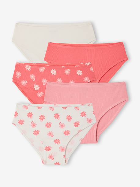 Fille-Lot 5 culottes