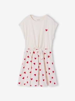 -Meisjesjurk met 2-in-1 effect 