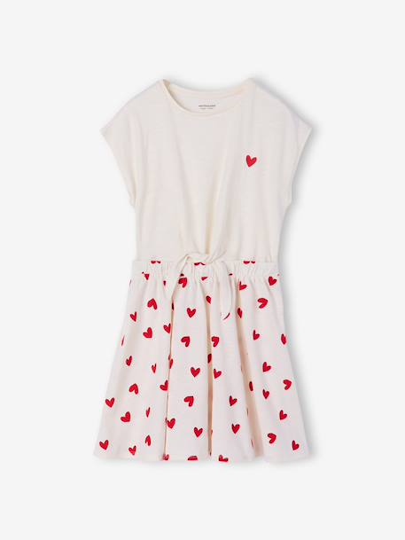 Fille-Robe fille effet 2 en 1