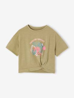 -T-shirt manches courtes fille 