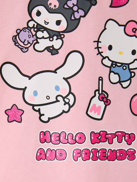 T-shirt manches courtes Hello Kitty rose pâle - vertbaudet enfant 