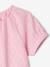T-shirt manches courtes brodé rose pâle - vertbaudet enfant 