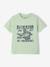 Set van 3 T-shirt met korte mouwen amandelgroen+marineblauw+pecannoot+saliegroen - vertbaudet enfant 