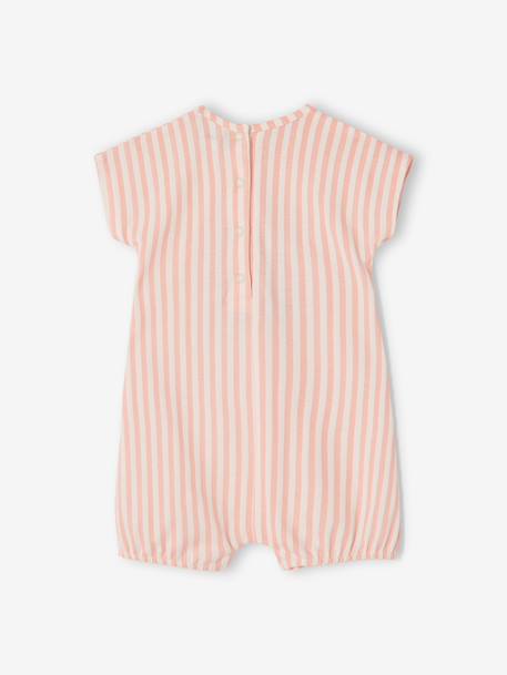 Lot 2 bodies combinaison Stitch pêche - vertbaudet enfant 